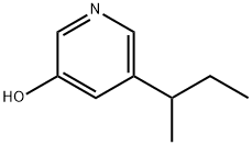 3-Hydroxy-5-(sec-butyl)pyridine Structure