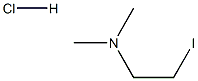 2-iodo-N,N-dimethylethan-1-amine hydrochloride Structure
