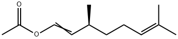 (3S)-3,7-dimethylocta-1,6-dien-1-yl acetate Structure