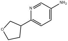 6-(tetrahydrofuran-3-yl)pyridin-3-amine Structure