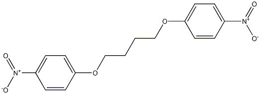 1-nitro-4-[4-(4-nitrophenoxy)butoxy]benzene Structure