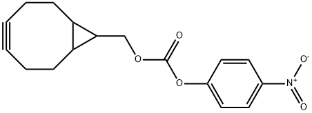 Carbonic acid, bicyclo[6.1.0]non-4-yn-9-ylmethyl 4-nitrophenyl ester 구조식 이미지