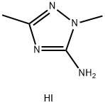 dimethyl-1H-1,2,4-triazol-5-amine hydroiodide 구조식 이미지