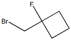 1-(bromomethyl)-1-fluorocyclobutane Structure