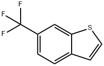 6-Trifluoromethyl-benzo[b]thiophene 구조식 이미지