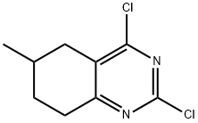 2,4-dichloro-6-methyl-5,6,7,8-tetrahydroquinazoline 구조식 이미지