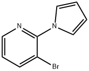 3-Bromo-2-(1H-pyrrol-1-yl)pyridine 구조식 이미지