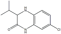 7-chloro-3-(propan-2-yl)-1,2,3,4-tetrahydroquinoxalin-2-one Structure