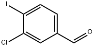 Benzaldehyde, 3-chloro-4-iodo- Structure