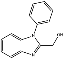 1H-Benzimidazole-2-methanol, 1-phenyl- Structure