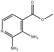 methyl 2,3-diaminopyridine-4-carboxylate Structure