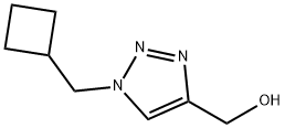 [1-(cyclobutylmethyl)-1H-1,2,3-triazol-4-yl]methanol Structure