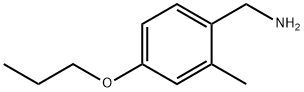 (2-methyl-4-propoxyphenyl)methanamine Structure