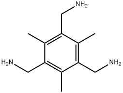 1,3,5-Benzenetrimethanamine, 2,4,6-trimethyl- Structure