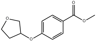methyl 4-(oxolan-3-yloxy)benzoate Structure