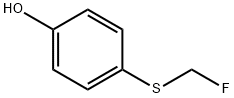 4-((fluoromethyl)thio)phenol Structure