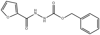 Benzyl 2-(furan-2-carbonyl)hydrazinecarboxylate 구조식 이미지