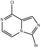 3-Bromo-8-chloroimidazo[1,5-a]pyrazine Structure