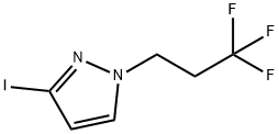 3-iodo-1-(3,3,3-trifluoropropyl)-1H-pyrazole 구조식 이미지