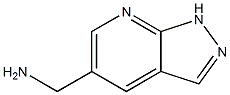 1H-pyrazolo[3,4-b]pyridin-5-ylmethanamine Structure