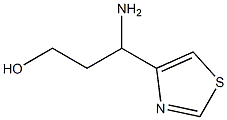 3-AMINO-3-(1,3-THIAZOL-4-YL)PROPAN-1-OL Structure