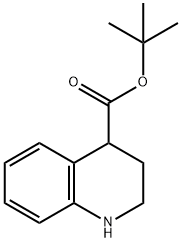 tert-butyl 1,2,3,4-tetrahydroquinoline-4-carboxylate Structure