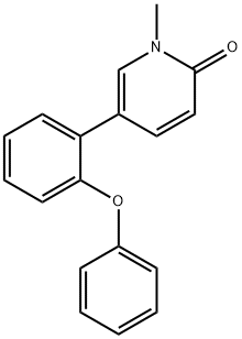 1-methyl-5-(2-phenoxyphenyl)pyridin-2(1H)-one Structure