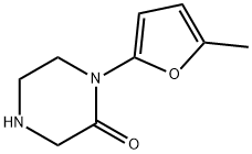 1-(5-methylfuran-2-yl)piperazin-2-one Structure