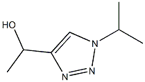 1-[1-(propan-2-yl)-1H-1,2,3-triazol-4-yl]ethan-1-ol 구조식 이미지