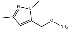 O-[(1,3-dimethyl-1H-pyrazol-5-yl)methyl]hydroxylamine 구조식 이미지