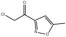 2-CHLORO-1-(5-METHYL-1,2-OXAZOL-3-YL)ETHAN-1-ONE 구조식 이미지