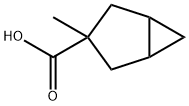 3-methylbicyclo[3.1.0]hexane-3-carboxylic acid 구조식 이미지