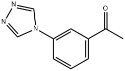 1-[3-(4H-1,2,4-triazol-4-yl)phenyl]ethan-1-one Structure