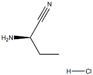 (2R)-2-aminobutanenitrile hydrochloride Structure