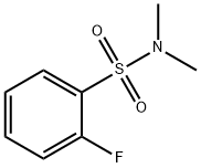 2-fluoro-N,N-dimethylbenzene-1-sulfonamide Structure