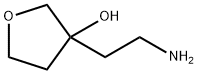 3-(2-aminoethyl)oxolan-3-ol 구조식 이미지