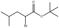 tert-butyl 2-bromo-4-methylpentanoate Structure