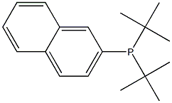 Phosphine, bis(1,1-dimethylethyl)-2-naphthalenyl- Structure