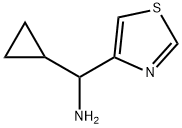 CYCLOPROPYL(1,3-THIAZOL-4-YL)METHANAMINE Structure