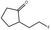 2-(2-fluoroethyl)cyclopentan-1-one Structure