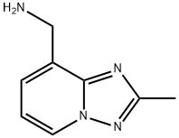 {2-methyl-[1,2,4]triazolo[1,5-a]pyridin-8-yl}methanamine Structure