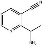 2-(1-AMINOETHYL)PYRIDINE-3-CARBONITRILE Structure