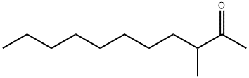 2-Undecanone, 3-methyl- Structure