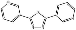 2,5-di(3-pyridyl)-1,3,4-thiadiazole 구조식 이미지