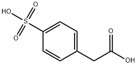 2-(4-sulfophenyl)acetic acid Structure