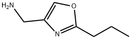 (2-propyl-1,3-oxazol-4-yl)methanamine 구조식 이미지