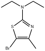 5-Bromo-4-methyl-2-(diethylamino)thiazole Structure