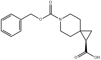 (R)-6-(benzyloxycarbonyl)-6-azaspiro[2.5]
octane-1-carboxylic acid Structure