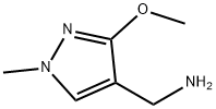 (3-methoxy-1-methyl-1H-pyrazol-4-yl)methanamine Structure