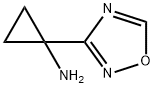 1-(1,2,4-oxadiazol-3-yl)cyclopropan-1-amine 구조식 이미지